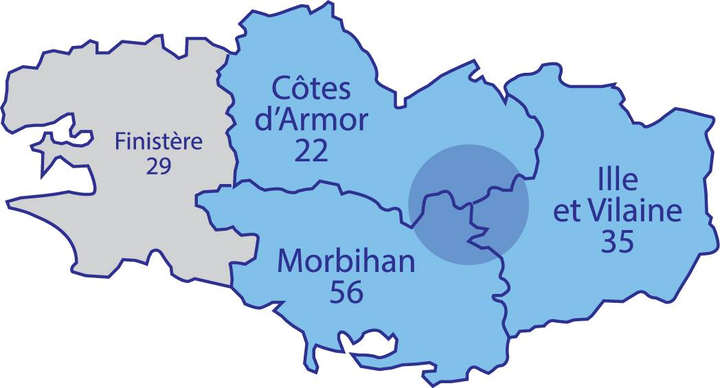 carte bretagne